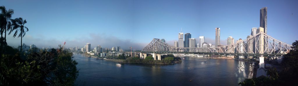 Brisbane Skyline Story Bridge